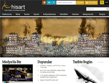 Tablet Screenshot of hisartmuseum.com